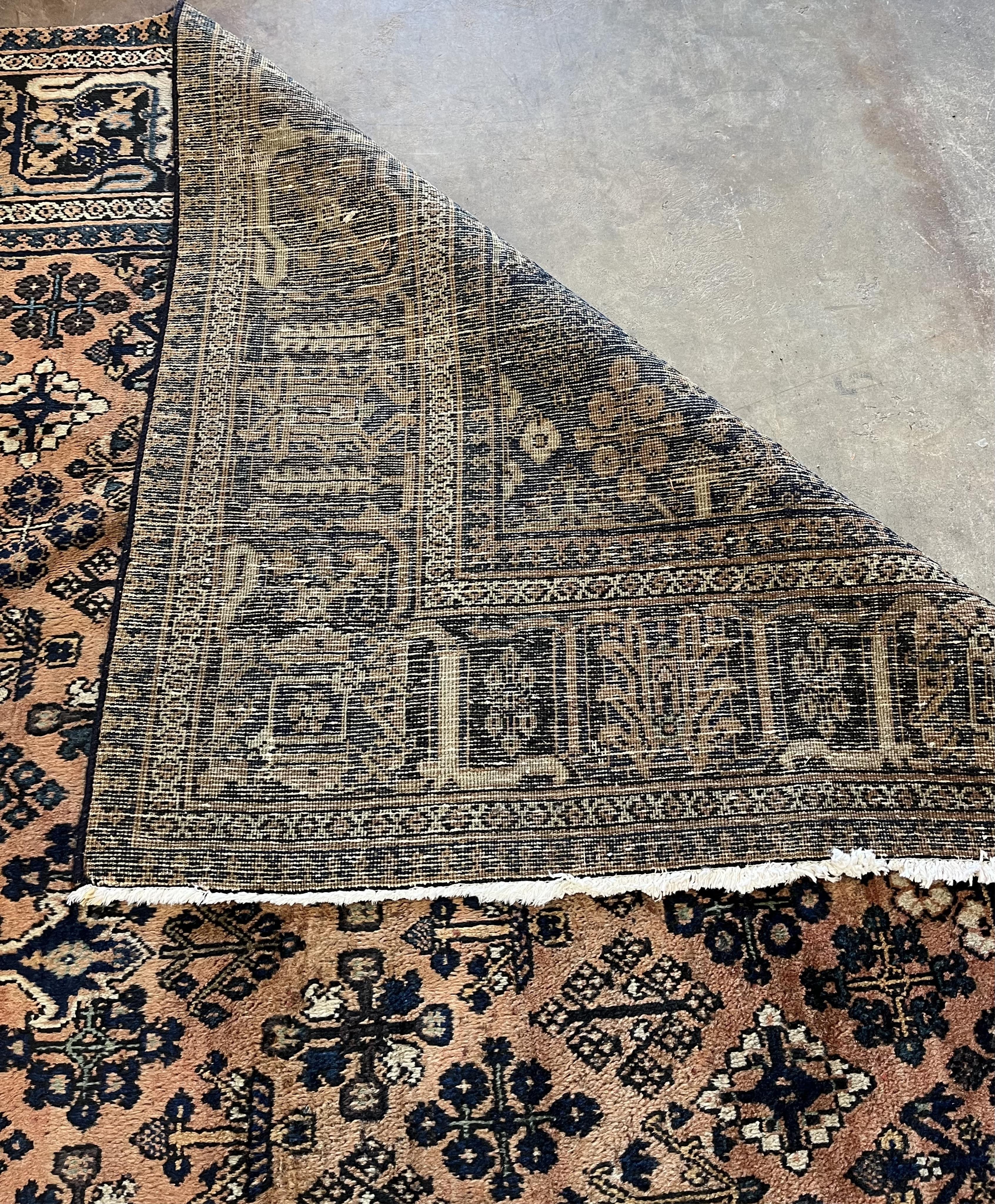 A Joshagan peach ground carpet, 342 x 250. Condition - good